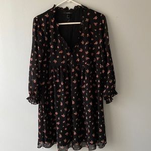 NWOT Forever 21 Large Floral print dress